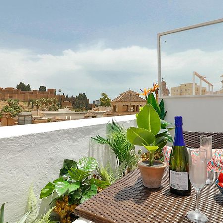 Appartamento C83 Cosy Penthouse With Terrace Old Town Málaga Esterno foto